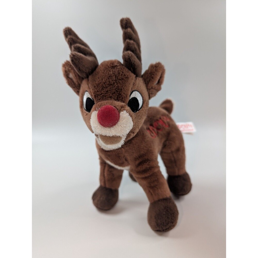 Rudolph Red Nosed Reindeer Plush Dan Dee Vintage Christmas Stuffed Animal